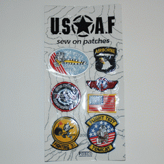 Kaart emblemen USAF stof #5026