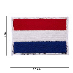Embleem stof vlag Nederland Holland klein