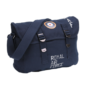 Canvas shoulder bag RAF