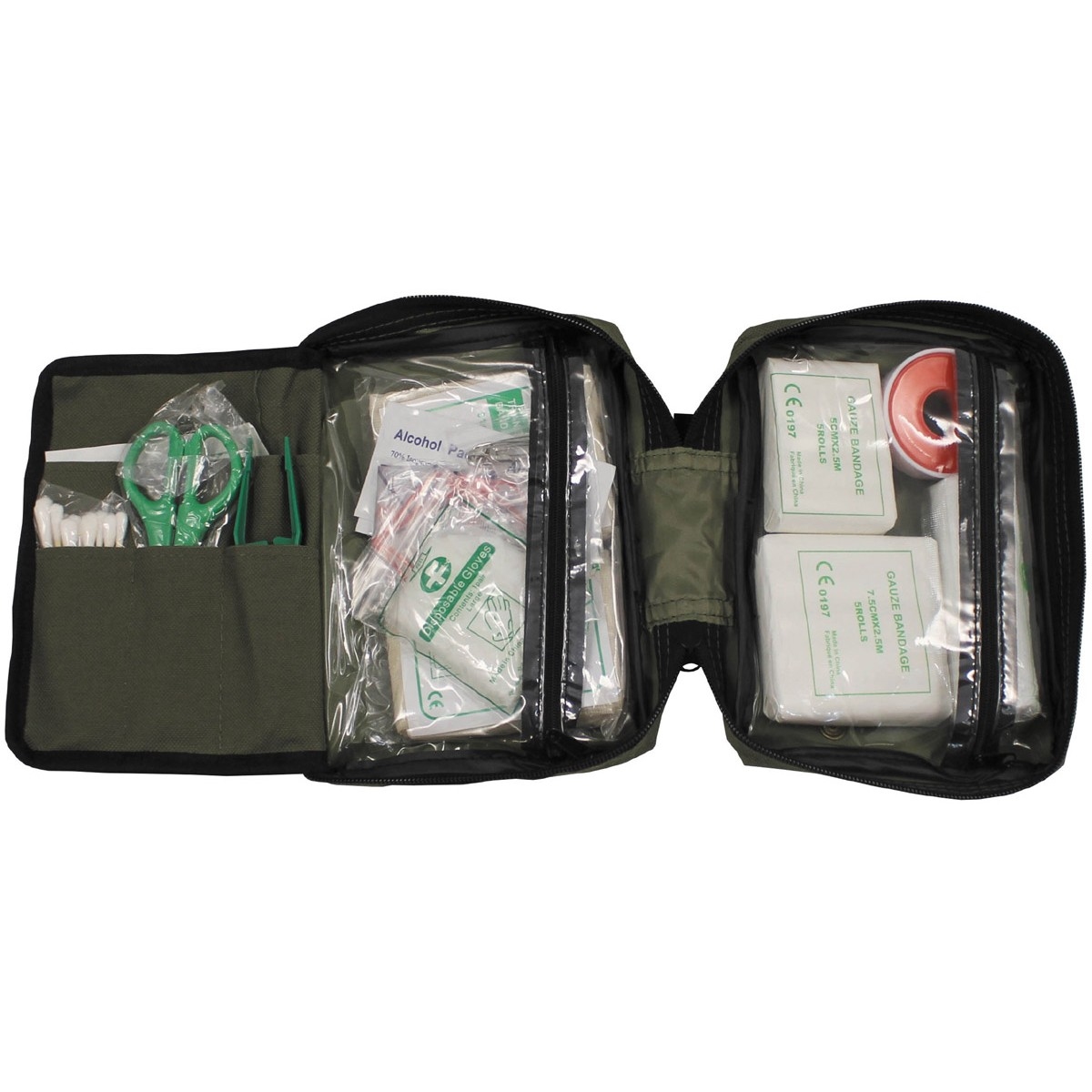 vroegrijp spek Rodeo EHBO reisset First Aid kit backpacker