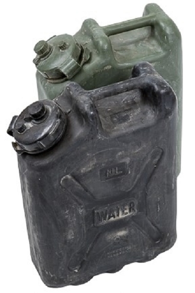 Water Jerrycan 20 liter origineel NL Leger Gebruikt !